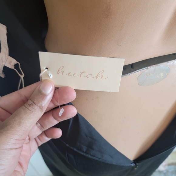 Hutch Elena Cropped Strapless Jumpsuit With Metallic Trim Detail 0P - Picture 3 of 12